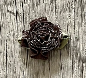 Satin Ribbon Carnations 3/4” 1” Flowers Rosettes Appliques Sewing 36 144 pcs - Picture 1 of 48