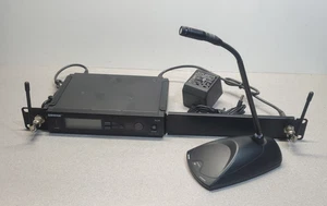 Micrófono inalámbrico Shure SLX4 J3 receptor MX890 transmisor de escritorio montaje en rack - Imagen 1 de 5