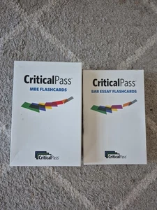 Critical Pass Bar Exam UBE Bar Prep Course Flash Cards Complete Set - Picture 1 of 6