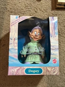 Mattel Disney Schneewittchen & die sieben Zwerge 6" "Dopey" #10225 NEU, 1992 - Bild 1 von 9