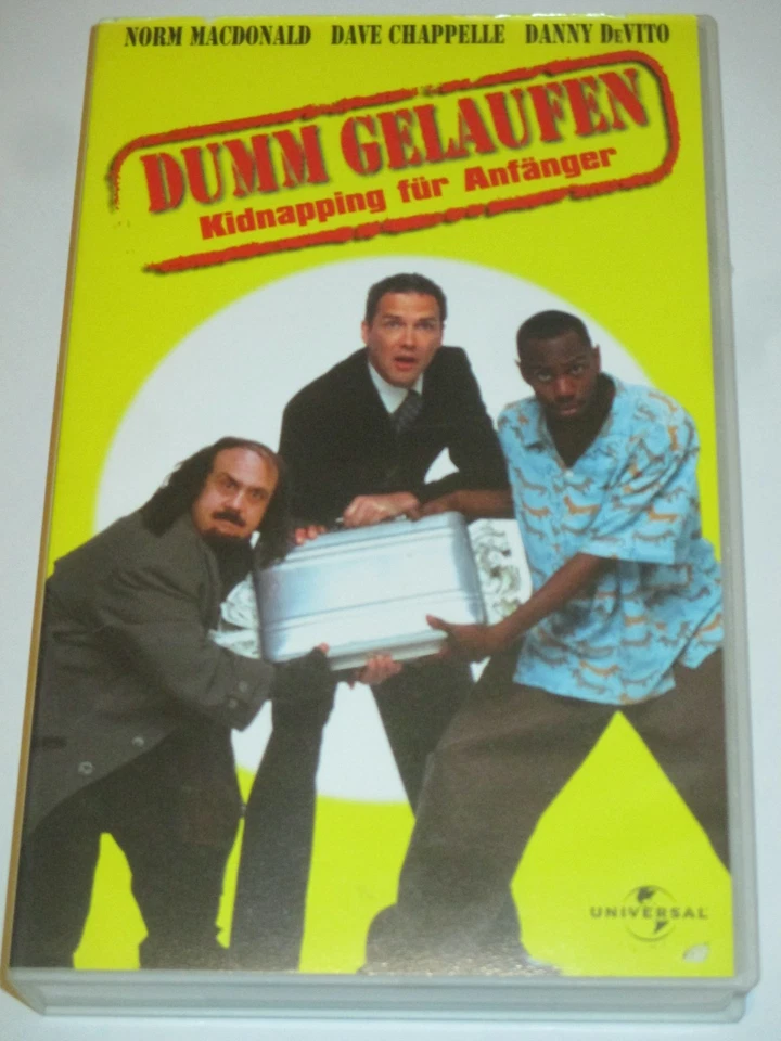 Universal - Dumm gelaufen - VHS/Komödie/Danny Devito/Dave Chappelle - Bild 1 von 1