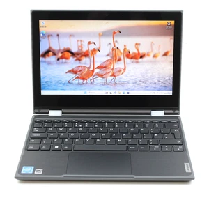 Lenovo 300e Gen2 11.6" Touch Screen Laptop, Intel Celeron, 4GB RAM, 64GB SSD - Picture 1 of 10