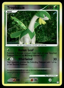 Tropius 64/123 Pokemon Card Mysterious Treasures Uncommon 80 HP Rev Holo LP K34 - Picture 1 of 2