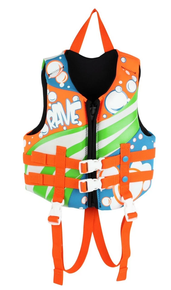 Rave Sports 02432 Child Neo Life Drainage Neoprene Vest for Comfortable Fit - Image 1 of 1