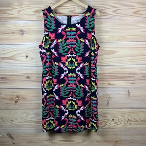 Vestido Mujer Crown & Ivy 2X Estampado Libélula Sin Mangas Corto Cambio Fuerza - Imagen 1 de 11