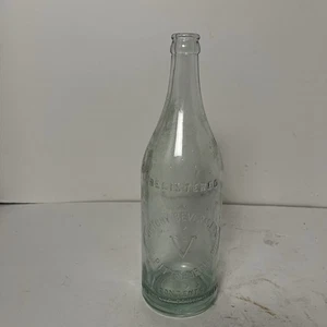 Vintage Victory Bottle Works vetro trasparente anni '20 bottiglia di soda Pittsburgh PA - Foto 1 di 13
