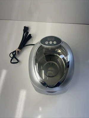 Brookstone Ultrasonic Cleaner Jewelry DVD Eyeglass Watches & More CD-7830A - Image 1 of 4