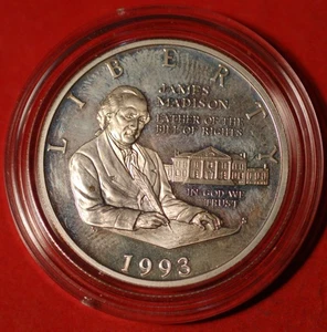 United States 1/2 Dollar 1993 S Bill Of Rights KM# 240 -18522 - Picture 1 of 2