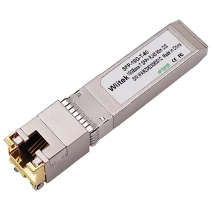Ricetrasmettitore Wiitek 10Gbps da SFP+ a RJ45 per Cisco Ubiquiti Unifi 2.5G 5G 10G - Foto 1 di 3