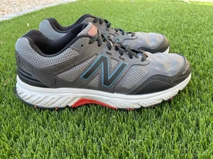 New Balance Trail 510 V4 Athletic Running Shoes Grey/blue All Terrain mens 10 - Picture 1 of 7