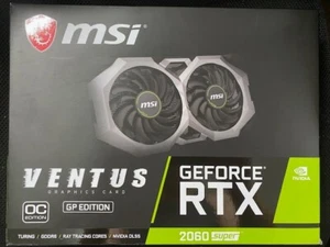 GeForce RTX 2060 SUPER VENTUS OC 8GB GDDR6 (ORIGINAL PACKAGING) - Picture 1 of 2