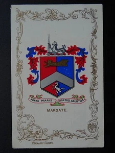 Kent MARGATE Heraldic Coat of Arms c1905 Postcard by Ja Ja - Picture 1 of 2