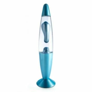 Metallic Motion Lamp Blue Retro Lava Lamp - Picture 1 of 1