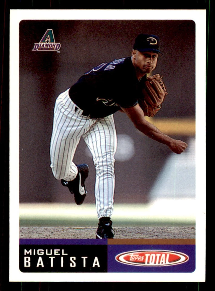 2002 Topps Total  #937 Miguel Batista Arizona Diamondbacks - Image 1 of 2
