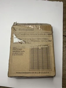 Westinghouse Replacement HEPA Filters for 1804/1901 (4-Pack)NEW-Sealed - Picture 1 of 2