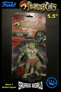 Figura de acción FUNKO Savage World Thundercats: Slithe 5,5" - Wave 1 - Nueva sellada - Imagen 1 de 4