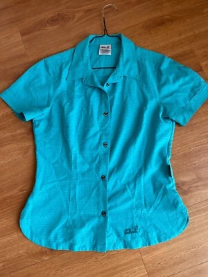 Damen Outdoor Wander Bluse Hemd von Jack Wolfskin Gr. M (Guter Zustand) - Bild 1 von 4