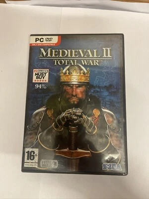 Medieval 2 Total War PC DVD ROM Game For Microsoft Windows Sega White Label  - Image 1 of 3