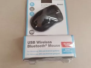 VIVANCO USB WIRELESS BLUETOOTH MOUSE - Picture 1 of 1