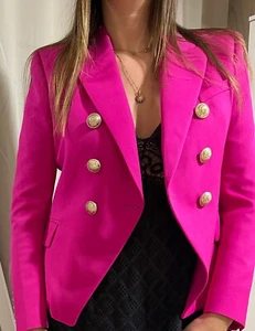 Balmain Blazer pink / fuchsia LUXUS / NP 2.000€ / Original - Bild 1 von 6