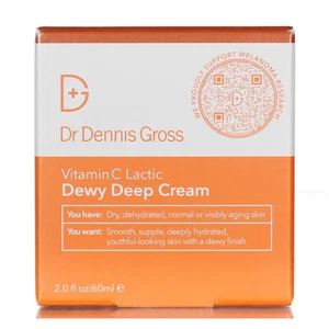 Dr Dennis Gross Vitamin C Lactic Dewy Deep Cream 2oz/60ml NEW IN BOX