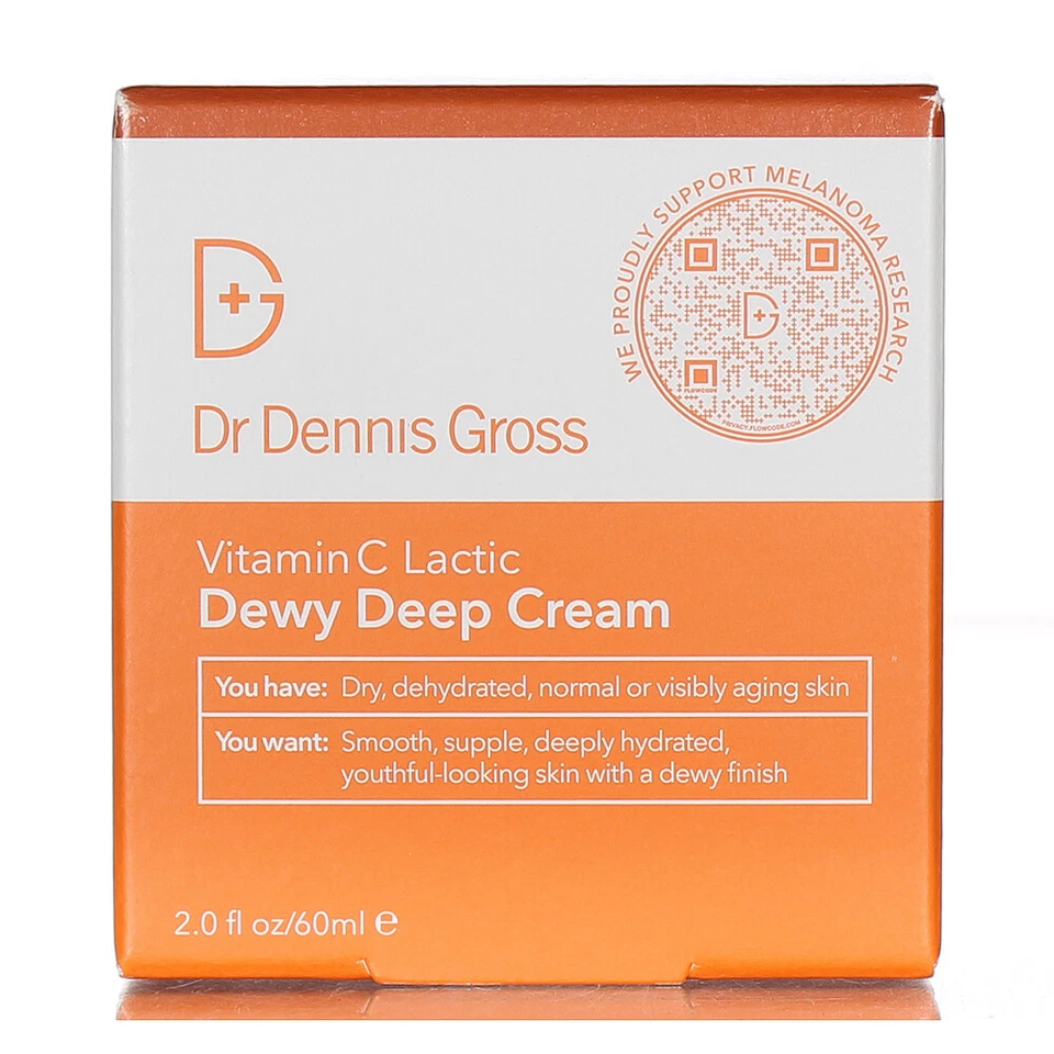 Dr Dennis Gross Vitamin C Lactic Dewy Deep Cream 2oz/60ml NEW IN BOX - Image 1 of 1