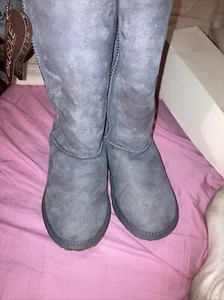 EMU Australia Women's 7 Charcoal Australian Sheepskin Boots brand NEW with Tags! - Picture 1 of 20