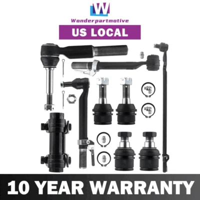 Front Ball Joints Tie Rod Drag Link Kit For 2005-2016 Ford F250 F350 Super Duty - Image 1 of 4