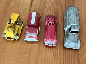 Vintage Tootsietoy & Manoil Metal Cars Truck Lot Of 4 Made In USA - Picture 1 of 14