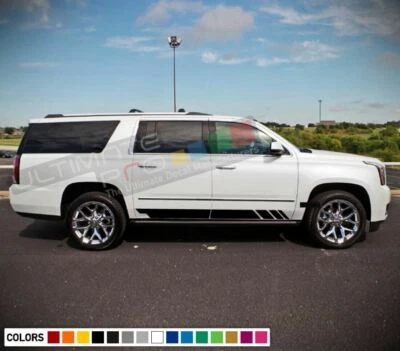 Decal stickers door Stripes For GMC Yukon Sport side Graphics design 2015-2023 - Image 1 of 4