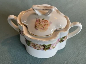 Bavarian Sugar Bowl w/Lid Lightly Used In Good Condition RARE - Picture 1 of 4