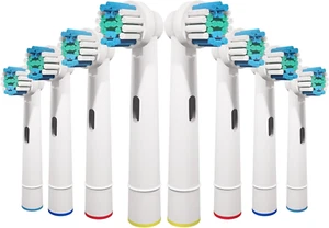 8 Pcs Replacement Toothbrush Heads Compatible with Oral B Braun, Professional El - Picture 1 of 12