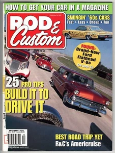 Rod and Custom December 2000 Best Road Trip Ford Flathead Drive It Vintage - Picture 1 of 2