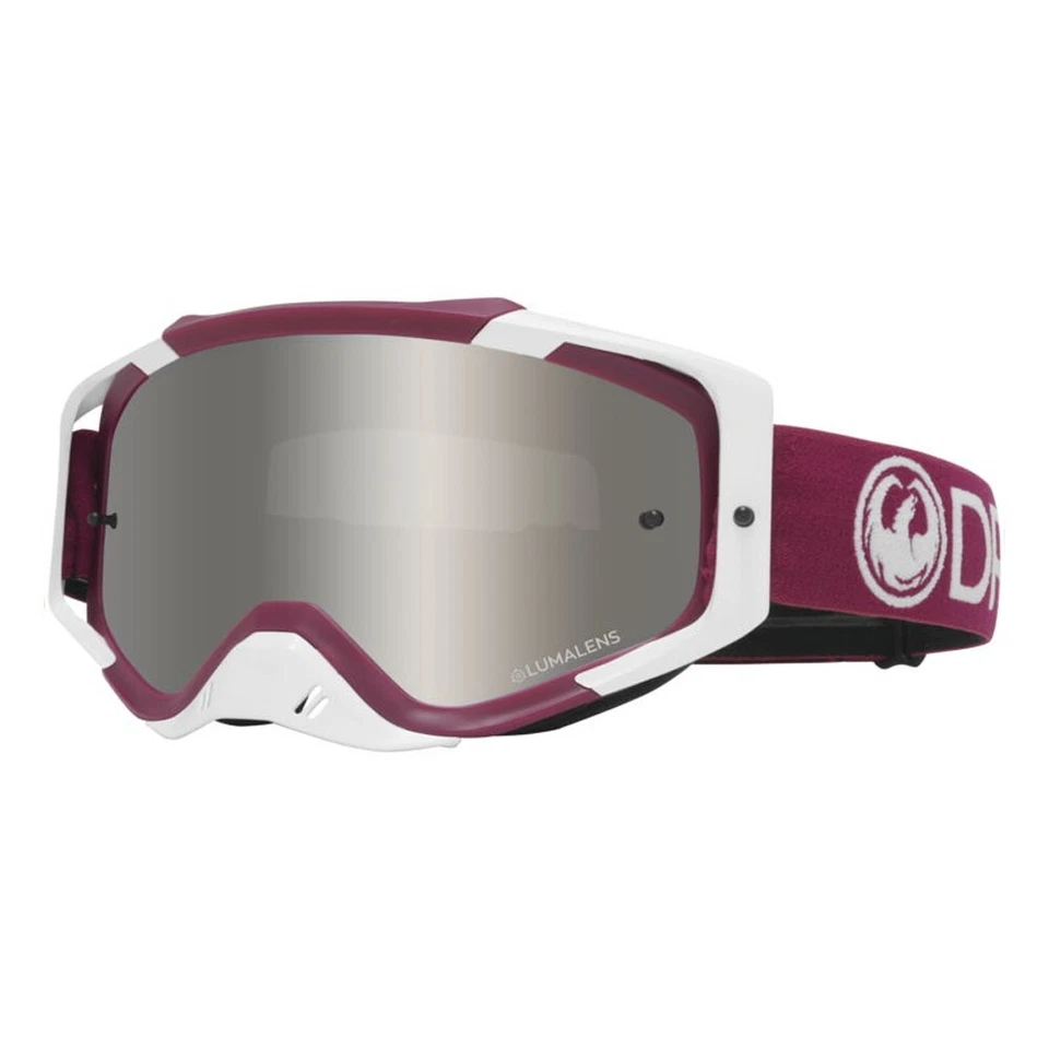 Dragon Eyewear MXV Max Maroon Goggle with Lumalens Silver Ion and Clear Lenses - Image 1 of 1