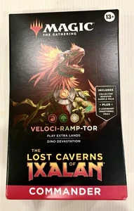 MTG Commander Lost Caverns of Ixalan Veloci-Ramp-Tor Deck Magic MTG New SEALED - Picture 1 of 6