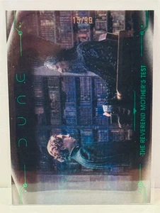 2024 Topps Chrome Dune The Reverend Mother's Test Atreides Green Prism /99 - Picture 1 of 2