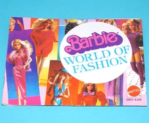 BARBIE DOLL TOY CATALOG KATALOG WORLD OF FASHION 1982 MATTEL - Picture 1 of 7