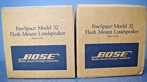 Par de altavoces de montaje empotrado BOSE FreeSpace modelo 32 / 2 altavoces BLANCO - Imagen 1 de 2