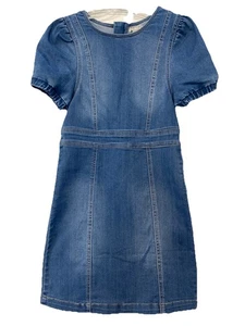 Mädchen Gewöhnliches Denim kurzes Kleid Größe 10 - Bild 1 von 4