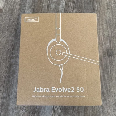 Jabra 25089-989-799 JABRA EVOLVE2 50 USB C/A MS MONO - Image 1 of 3