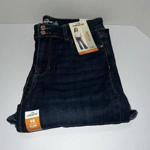 Jordache High Rise Flare Stretch Size 16 Kids Jeans - Picture 1 of 7