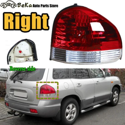 1Pcs For Hyundai Santa Fe 2001-2006 Right Rear Tail Light Brake Lights（NO Bulb） Foto 1 de 4