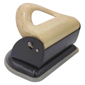VELOS LIGHTNING PERFORATOR # 4314 BEIGE PAPIERLOCHER General Office 60er Jahre - Bild 1 von 11