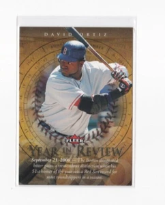 DAVID ORTIZ-BIG PAPI '07 FLEER-YEAR IN REVIEW INSERT CARD-SHIPS FREE TO THE US - Picture 1 of 24
