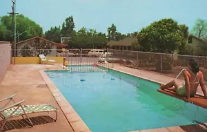 Crest Motel - Corona, California - unposted RPPC - Picture 1 of 3
