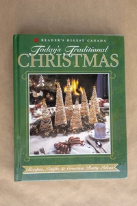 Reader's Digest "Today's Traditional Christmas" Book Recipes Crafts Party Ideas - Picture 1 of 6