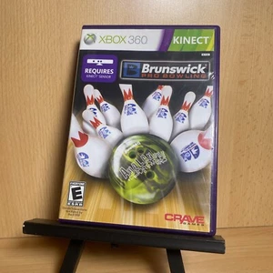 Brunswick Pro Bowling - Microsoft Xbox 360 Pre Owned Kinect Crave Games Family - Picture 1 of 4