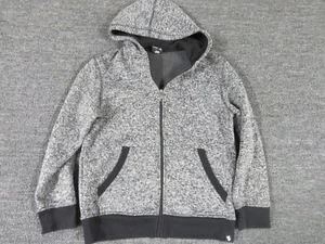Southpole Hoodie Boys Medium Gray Black Full Zip Long Sleeve Sweatshirt - Picture 1 of 10