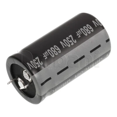 250V 680uF 25x45mm 85C Snap In Capacitor Teapo - image 1 of 2