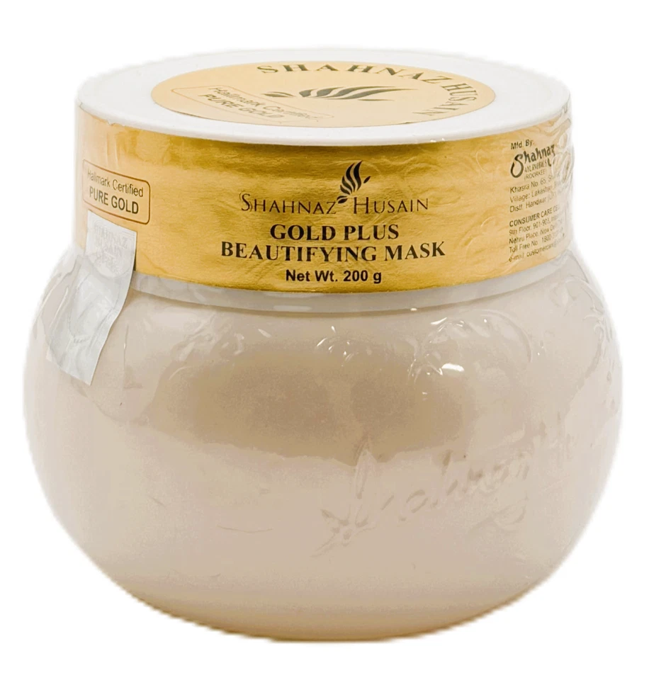 Shahnaz Husain Hussain 24 CARAT GOLD PLUS Beautifying Mask Salon Size - image 1 of 3